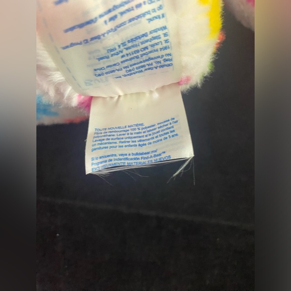 Build A Bear Blossom Bunny Rabbit Pastel Flowers BABW 16” Plush Stuffed Toy 2010 - Picture 3 of 9